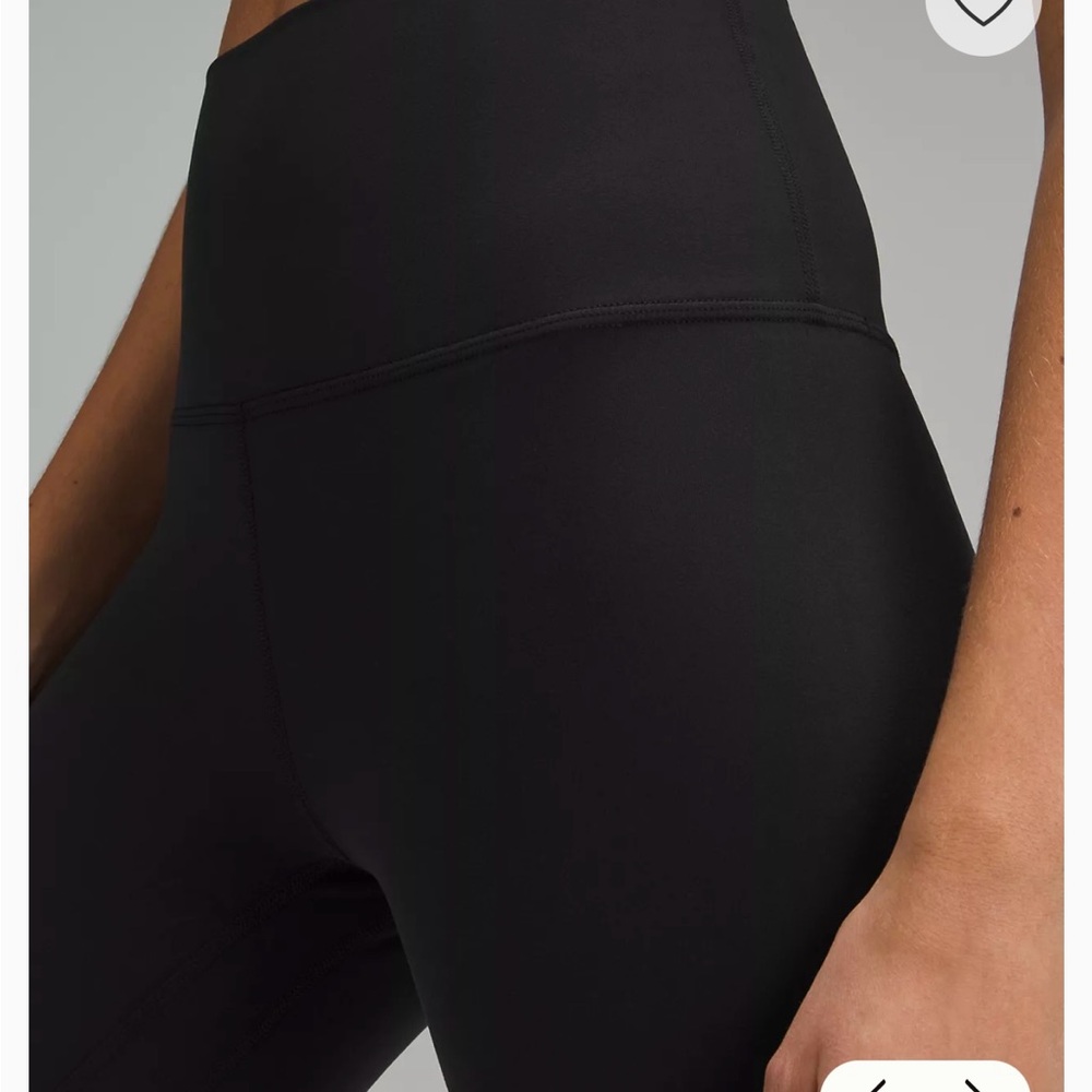Lululemon high rise align 21” leggings in navy size 4 - Picture 4 of 8